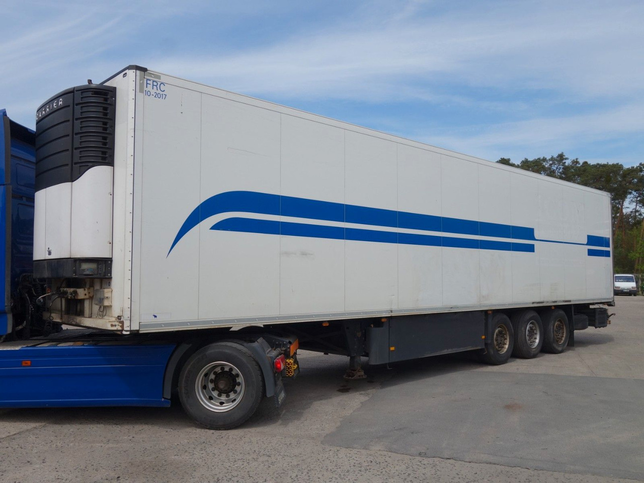 Schmitz Cargobull SKO 24/L mir Carrier 1300, 2 Kammern - Refrigerator semi-trailer: picture 1 Schmitz Cargobull SKO 24/L mir Carrier 1300, 2 Kammern - Refrigerator semi-trailer: picture 1