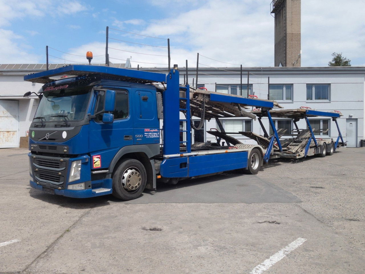 Volvo FM 500 FM13 Kässbohrer Supertrans / Supertrans - Autotransporter truck: picture 1 Volvo FM 500 FM13 Kässbohrer Supertrans / Supertrans - Autotransporter truck: picture 1