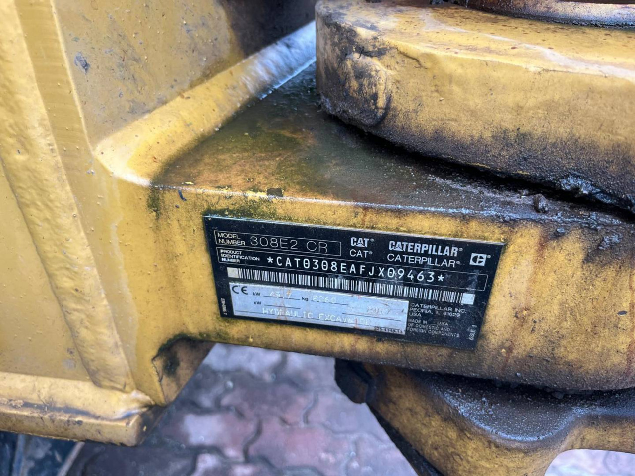 Crawler excavator CAT 308E2CRSB: picture 6