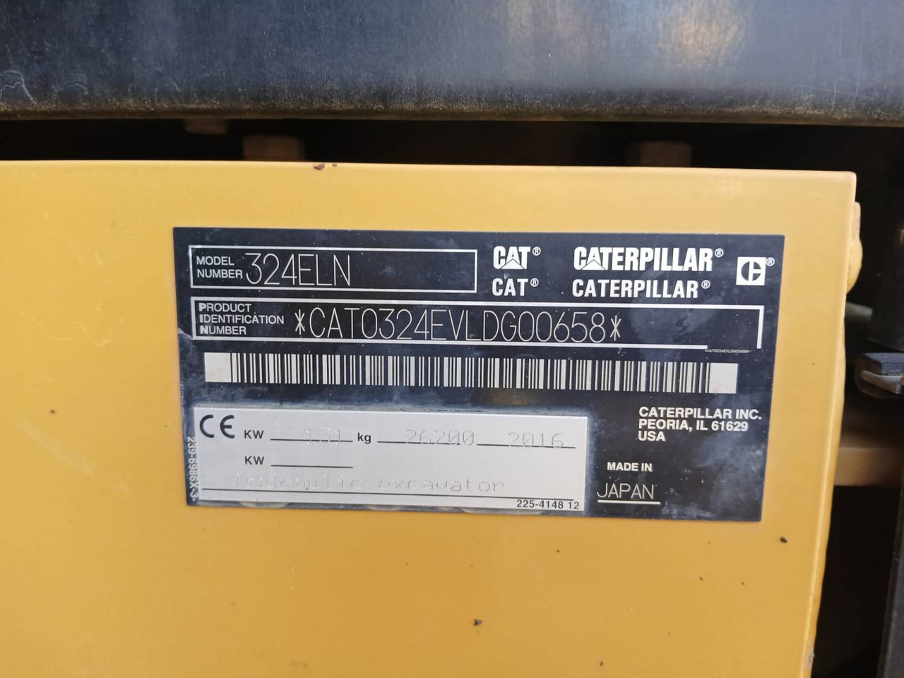 Lease a CAT 324ELN CAT 324ELN: picture 6 Lease a CAT 324ELN CAT 324ELN: picture 6
