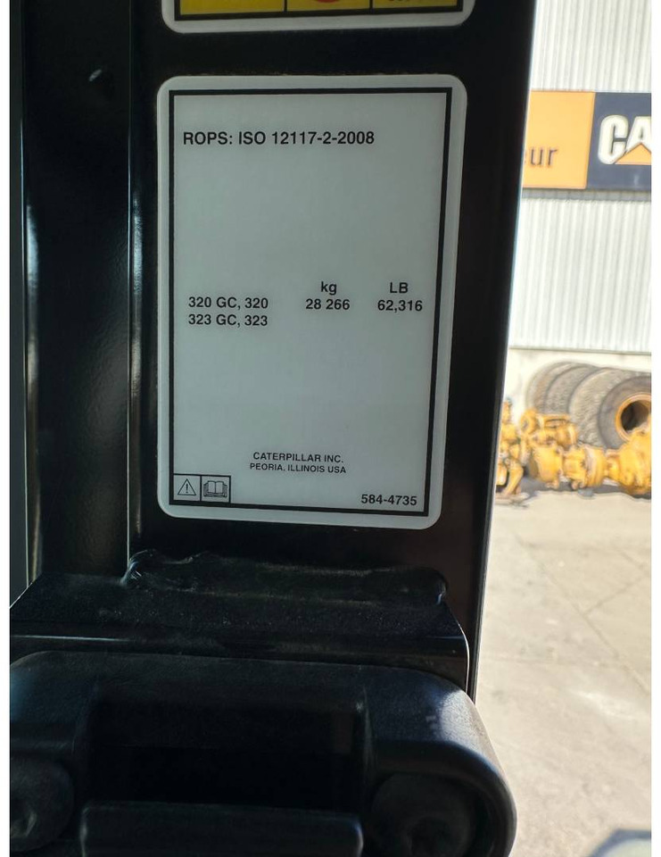 Crawler excavator CAT 323: picture 17 Crawler excavator CAT 323: picture 17