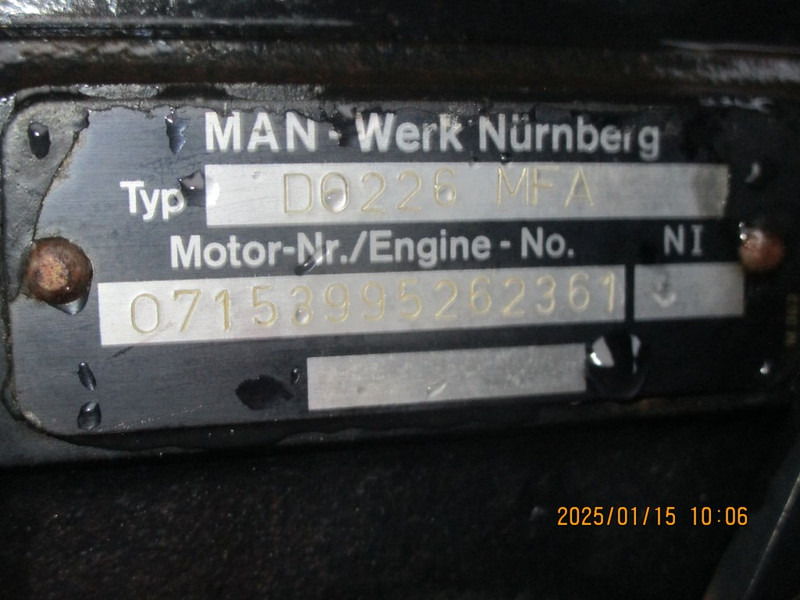 D0226MFA NEW - Engine for Truck: picture 5 D0226MFA NEW - Engine for Truck: picture 5