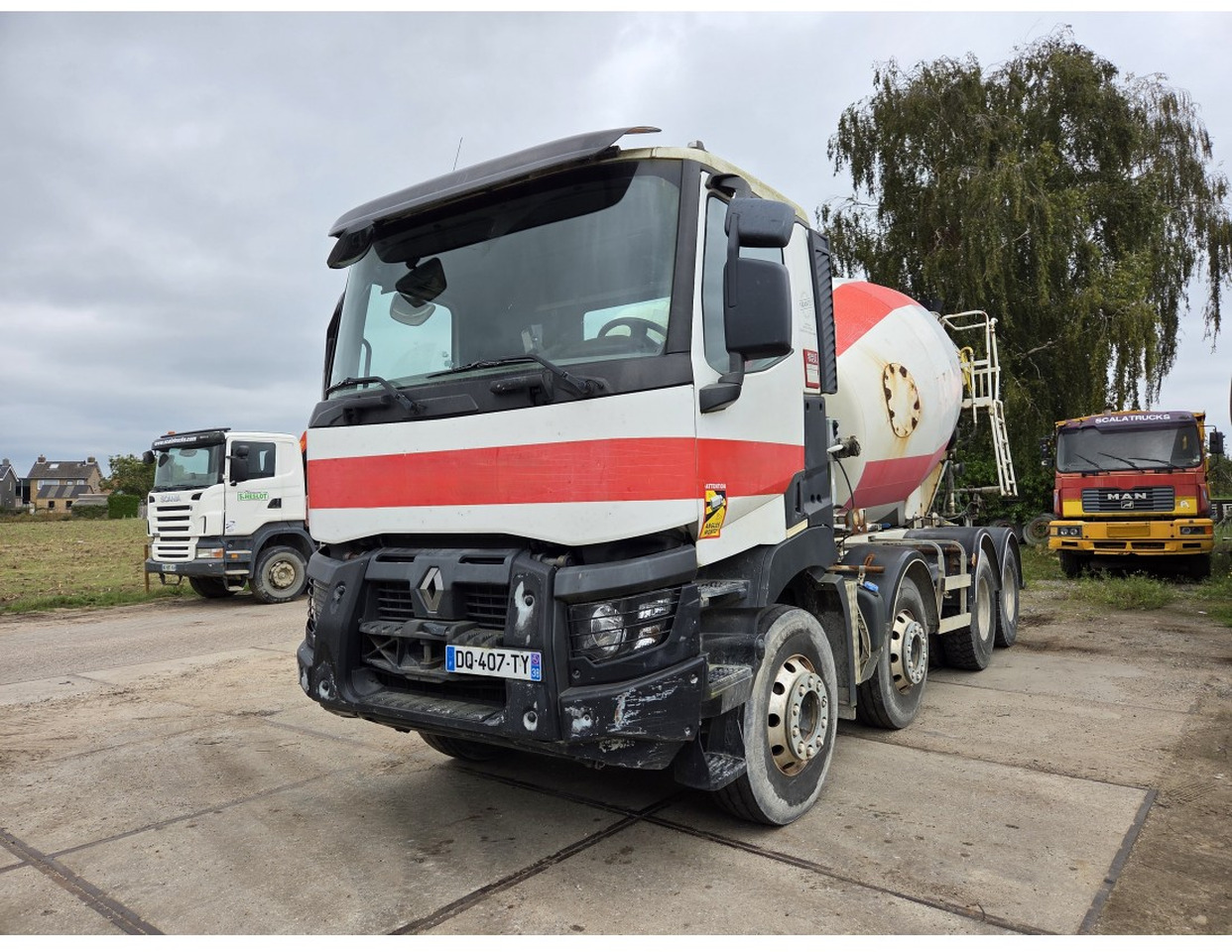 Renault C430 8X4 CONCRETE MIXER MANUAL GEARBOX - Concrete mixer truck: picture 1 Renault C430 8X4 CONCRETE MIXER MANUAL GEARBOX - Concrete mixer truck: picture 1