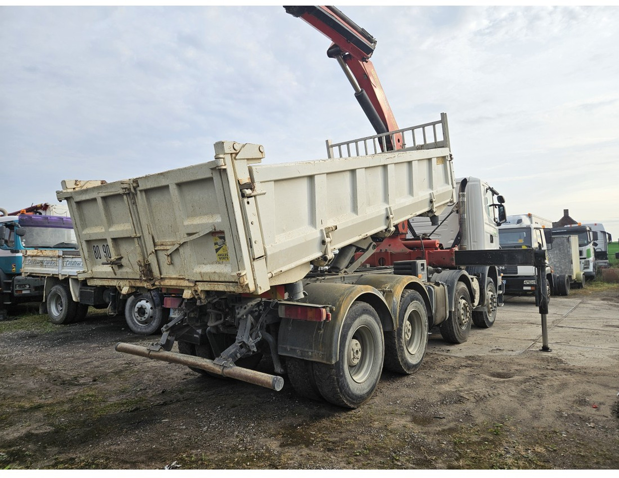 Scania R420 8x4 Tipper Crane Palfinger 23500 - Tipper, Crane truck: picture 2 Scania R420 8x4 Tipper Crane Palfinger 23500 - Tipper, Crane truck: picture 2