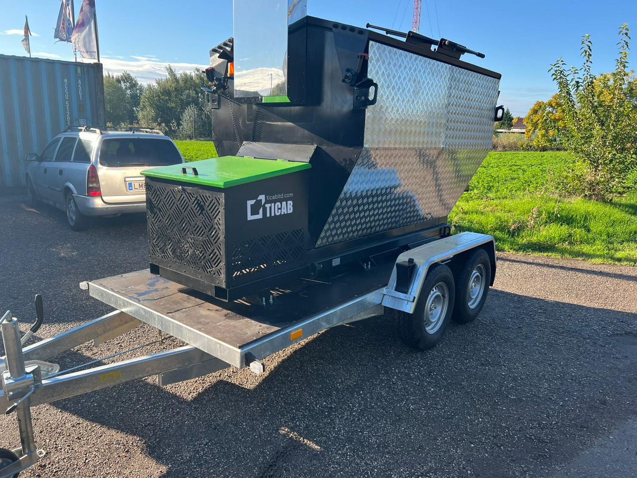 TICAB Asphalt Hot Box  from the Manufacturer for 2,8 t,  termiskais bunkurs asfaltam HB-2 - Asphalt machine: picture 5 TICAB Asphalt Hot Box  from the Manufacturer for 2,8 t,  termiskais bunkurs asfaltam HB-2 - Asphalt machine: picture 5
