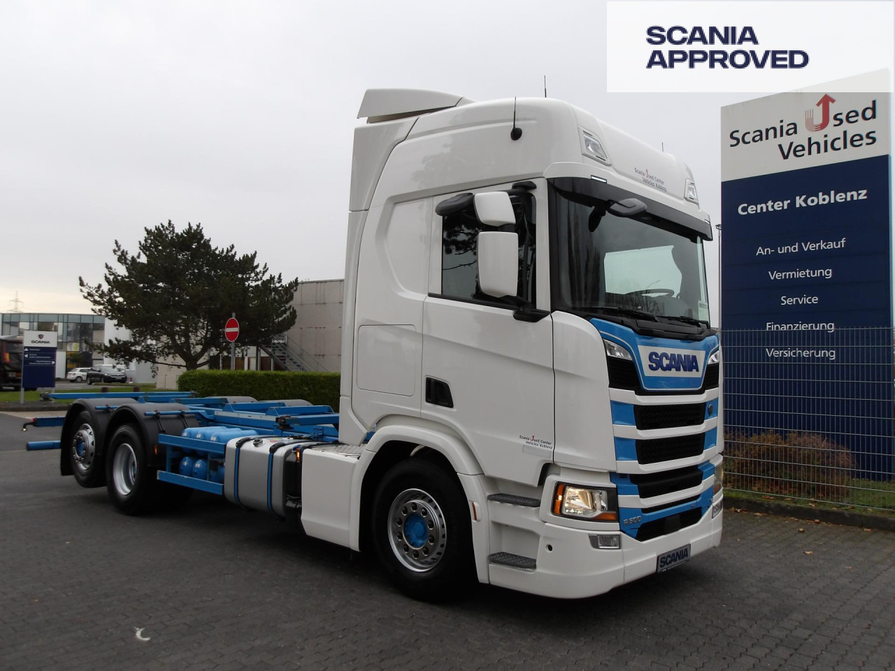 SCANIA R 500 - 6x2*4 - BDF 715-745 - 2x TANKs - SCR ONLY - Container transporter/ Swap body truck: picture 1 SCANIA R 500 - 6x2*4 - BDF 715-745 - 2x TANKs - SCR ONLY - Container transporter/ Swap body truck: picture 1