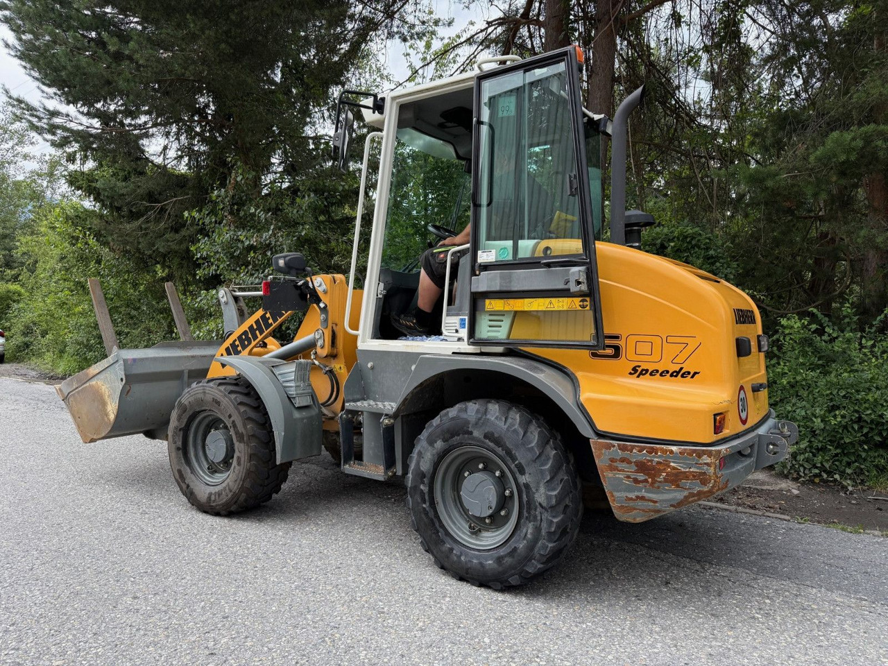 Wheel loader Liebherr L507, Gabel+Schaufel, ONLY 850hours: picture 6