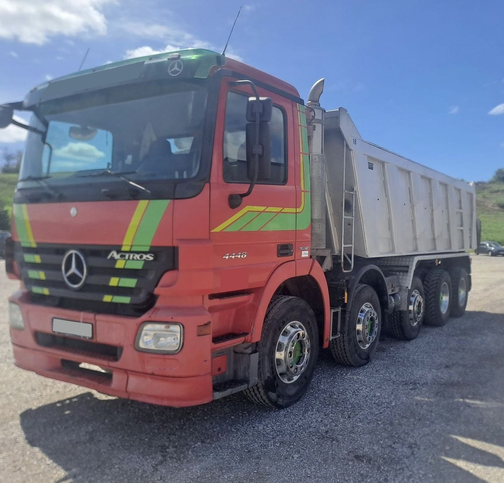 Mercedes-Benz Actros 4448 10x4, E5, EPS, MP-2, Retarder - Tipper: picture 2 Mercedes-Benz Actros 4448 10x4, E5, EPS, MP-2, Retarder - Tipper: picture 2