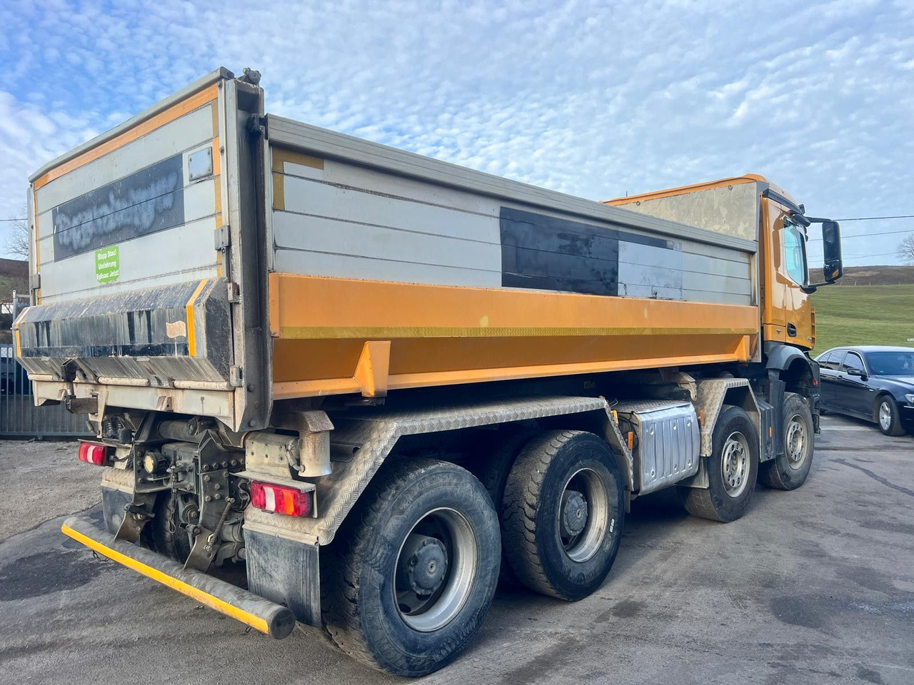 Tipper Mercedes-Benz Arocs 3243 8x4, E6, Meiller Kipper: picture 7