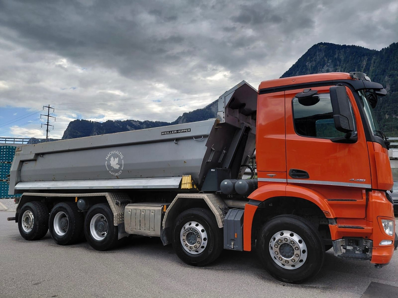 Mercedes-Benz Arocs 4451 10x4, E6, Meiller Dumper, Retarder - Tipper: picture 5 Mercedes-Benz Arocs 4451 10x4, E6, Meiller Dumper, Retarder - Tipper: picture 5