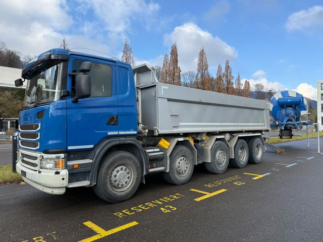 Scania G450 10x4, E6, Wechsel Mischer+Kipper, 2x - Concrete mixer truck: picture 3 Scania G450 10x4, E6, Wechsel Mischer+Kipper, 2x - Concrete mixer truck: picture 3
