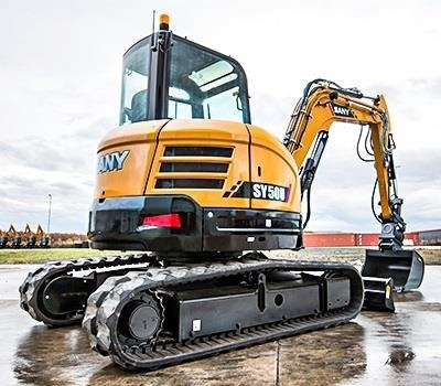 Sany SY50U - Crawler excavator: picture 1 Sany SY50U - Crawler excavator: picture 1