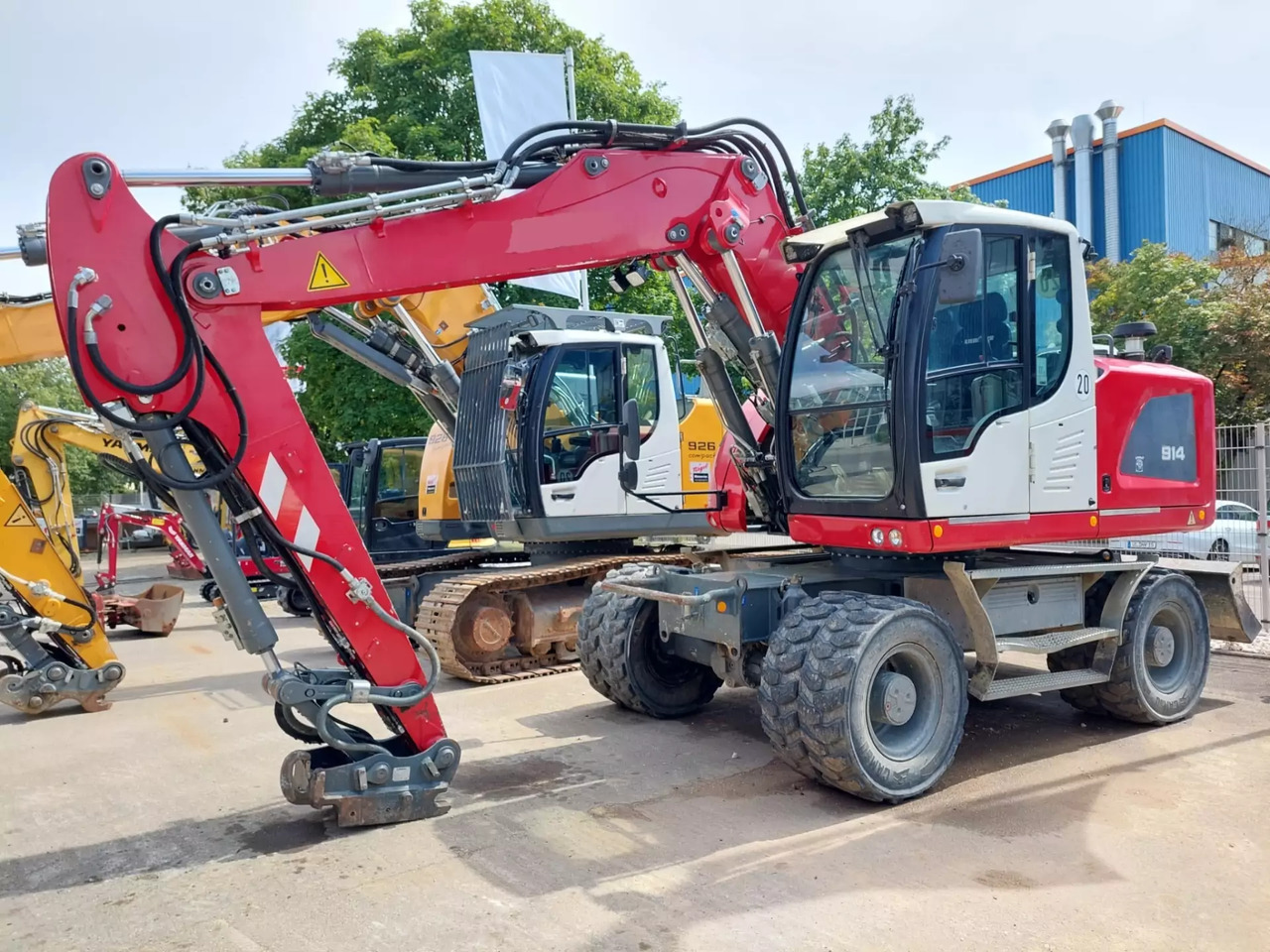 2018 Liebherr A 914Litronic - Wheel excavator: picture 1 2018 Liebherr A 914Litronic - Wheel excavator: picture 1