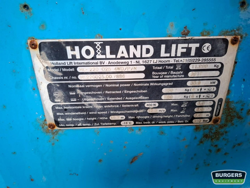 HOLLANDLIFT HL220D25 - Scissor lift: picture 4 HOLLANDLIFT HL220D25 - Scissor lift: picture 4