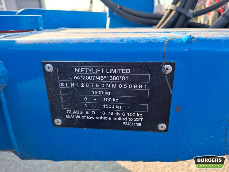 Niftylift 120TE - Trailer: picture 5 Niftylift 120TE - Trailer: picture 5