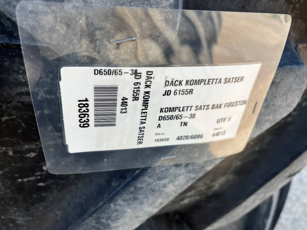 Firestone 650/65R38 till John Deere 6155 R - Tire for Agricultural machinery: picture 2 Firestone 650/65R38 till John Deere 6155 R - Tire for Agricultural machinery: picture 2