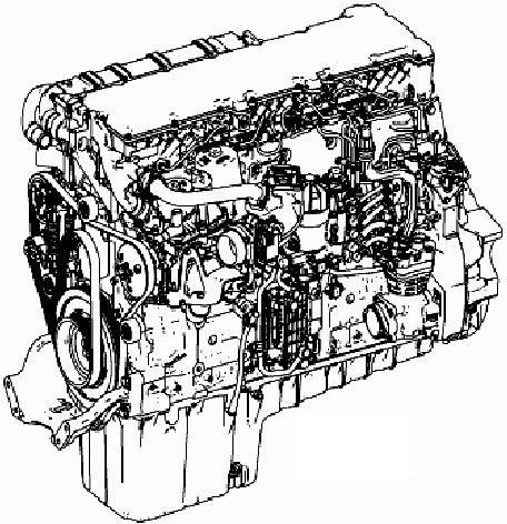 Claas Xerion 4000 Mercedes OM470 - blok silnika shortblock - Cylinder block for Agricultural machinery: picture 1 Claas Xerion 4000 Mercedes OM470 - blok silnika shortblock - Cylinder block for Agricultural machinery: picture 1
