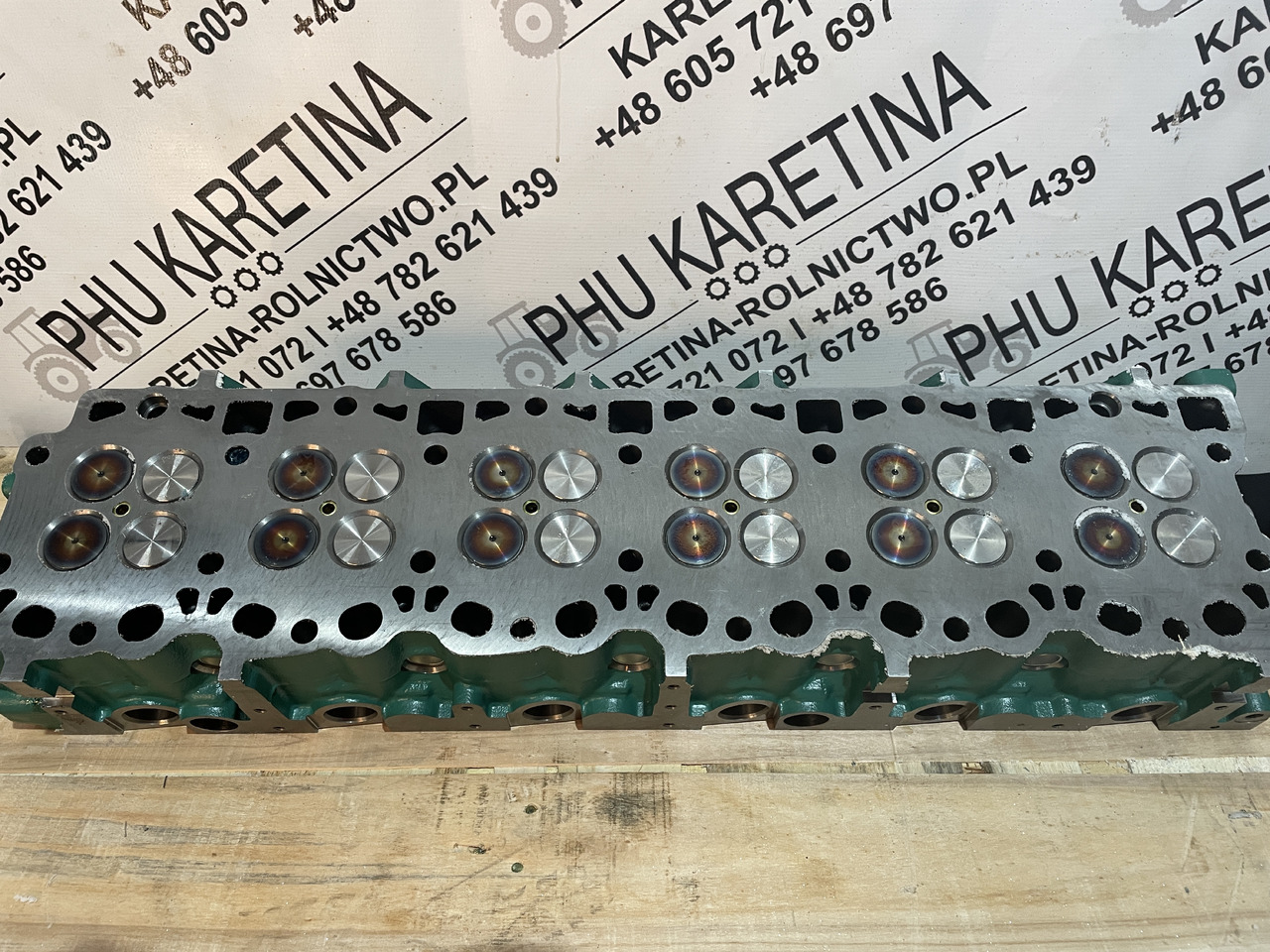 Cylinder head for Agricultural machinery Fendt 930 Vario   - głowica cylindrów kompletna NOWA F934201210800: picture 8