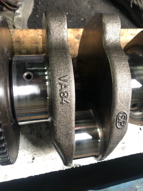 Engine and parts for Agricultural machinery Sisu 84CTA , Sisu 84WTA wał korbowy , blok , korbowód , wałek rozrządu , głowica: picture 6