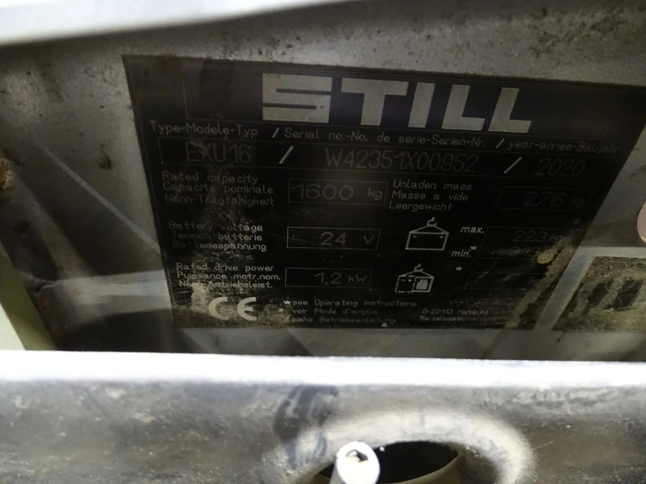 STILL EXU16 - Pallet truck: picture 2 STILL EXU16 - Pallet truck: picture 2