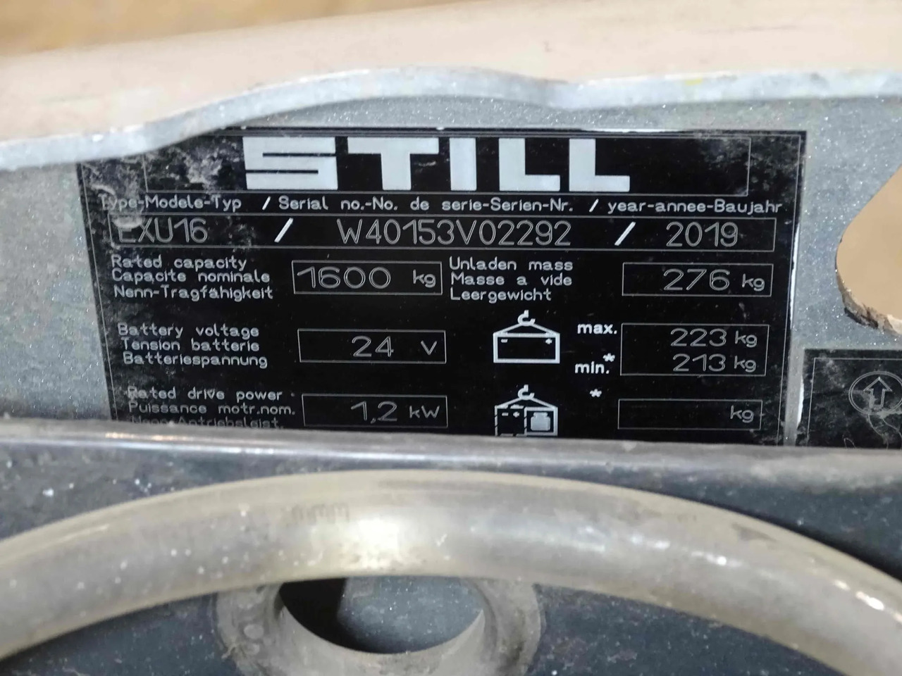 STILL EXU16 - Pallet truck: picture 2 STILL EXU16 - Pallet truck: picture 2