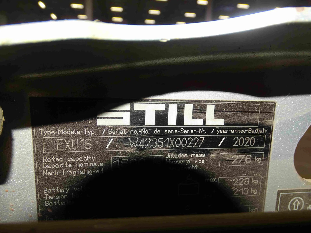 STILL EXU16 - Pallet truck: picture 2 STILL EXU16 - Pallet truck: picture 2