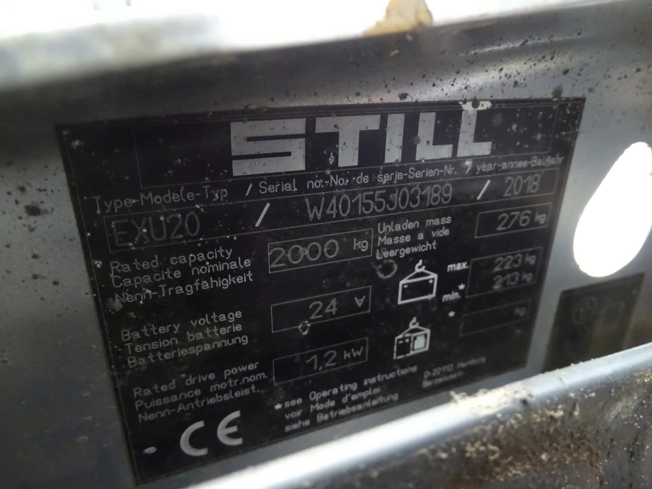 STILL EXU20 - Pallet truck: picture 2 STILL EXU20 - Pallet truck: picture 2