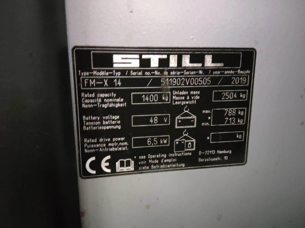STILL FM-X14 - Reach truck: picture 5 STILL FM-X14 - Reach truck: picture 5