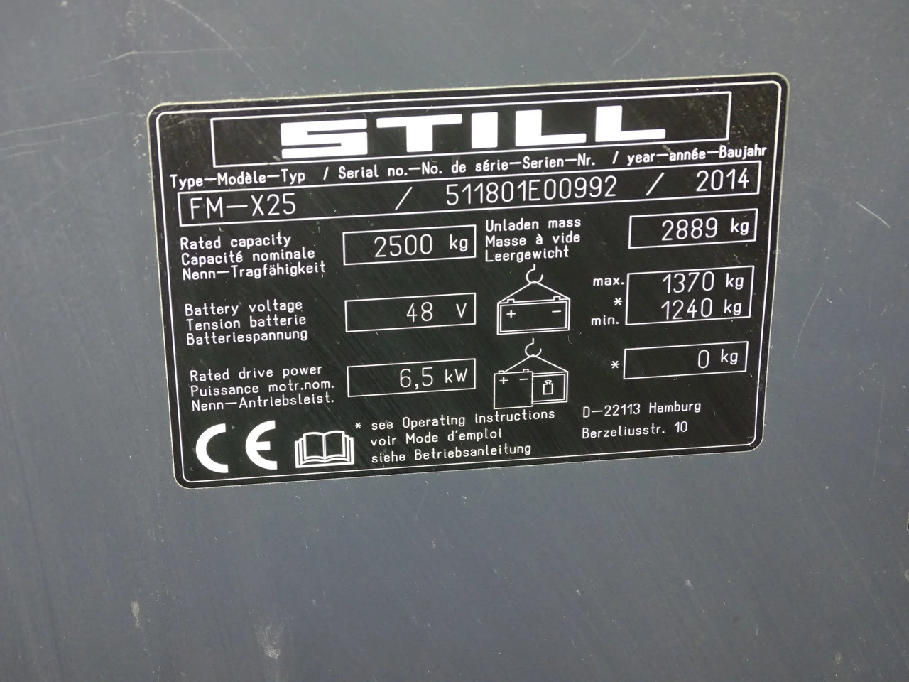 STILL FM-X25 - Reach truck: picture 5 STILL FM-X25 - Reach truck: picture 5