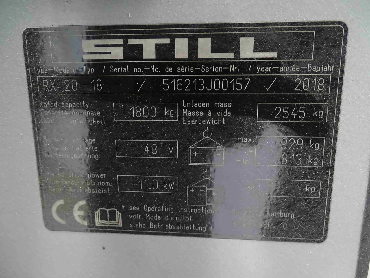 STILL RX20-18 - Electric forklift: picture 2 STILL RX20-18 - Electric forklift: picture 2