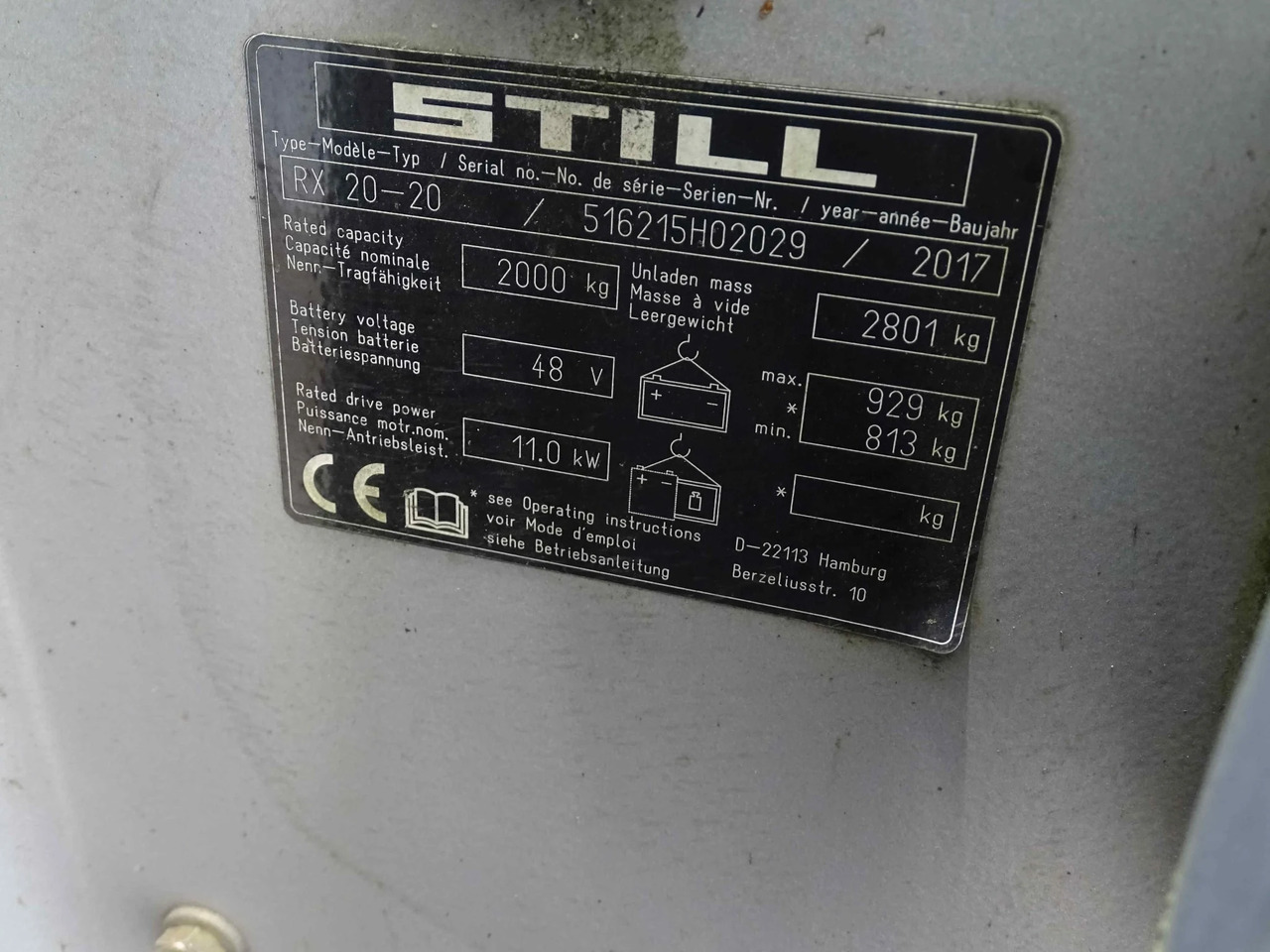 STILL RX20-20 - Electric forklift: picture 5 STILL RX20-20 - Electric forklift: picture 5