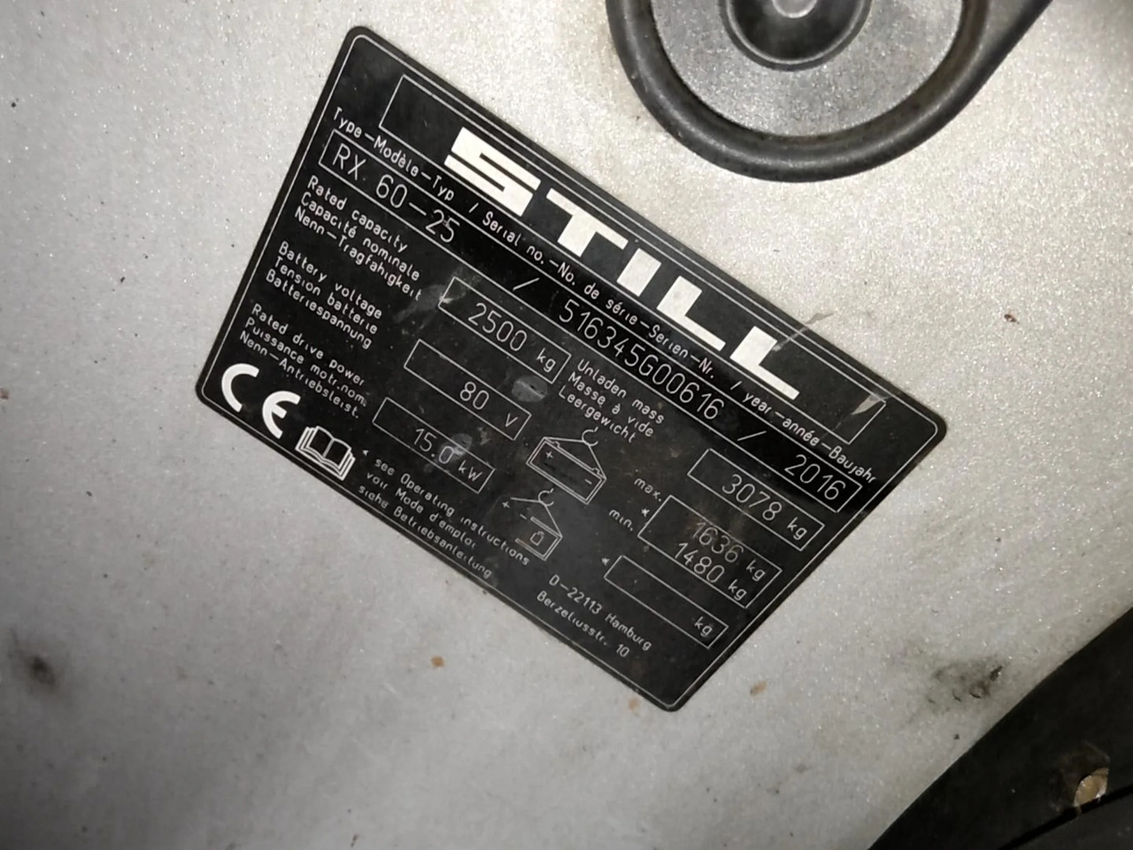 STILL RX60-25 - Electric forklift: picture 2 STILL RX60-25 - Electric forklift: picture 2
