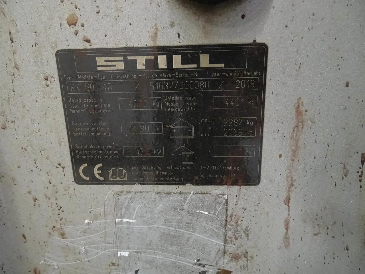 STILL RX60-40 - Electric forklift: picture 2 STILL RX60-40 - Electric forklift: picture 2