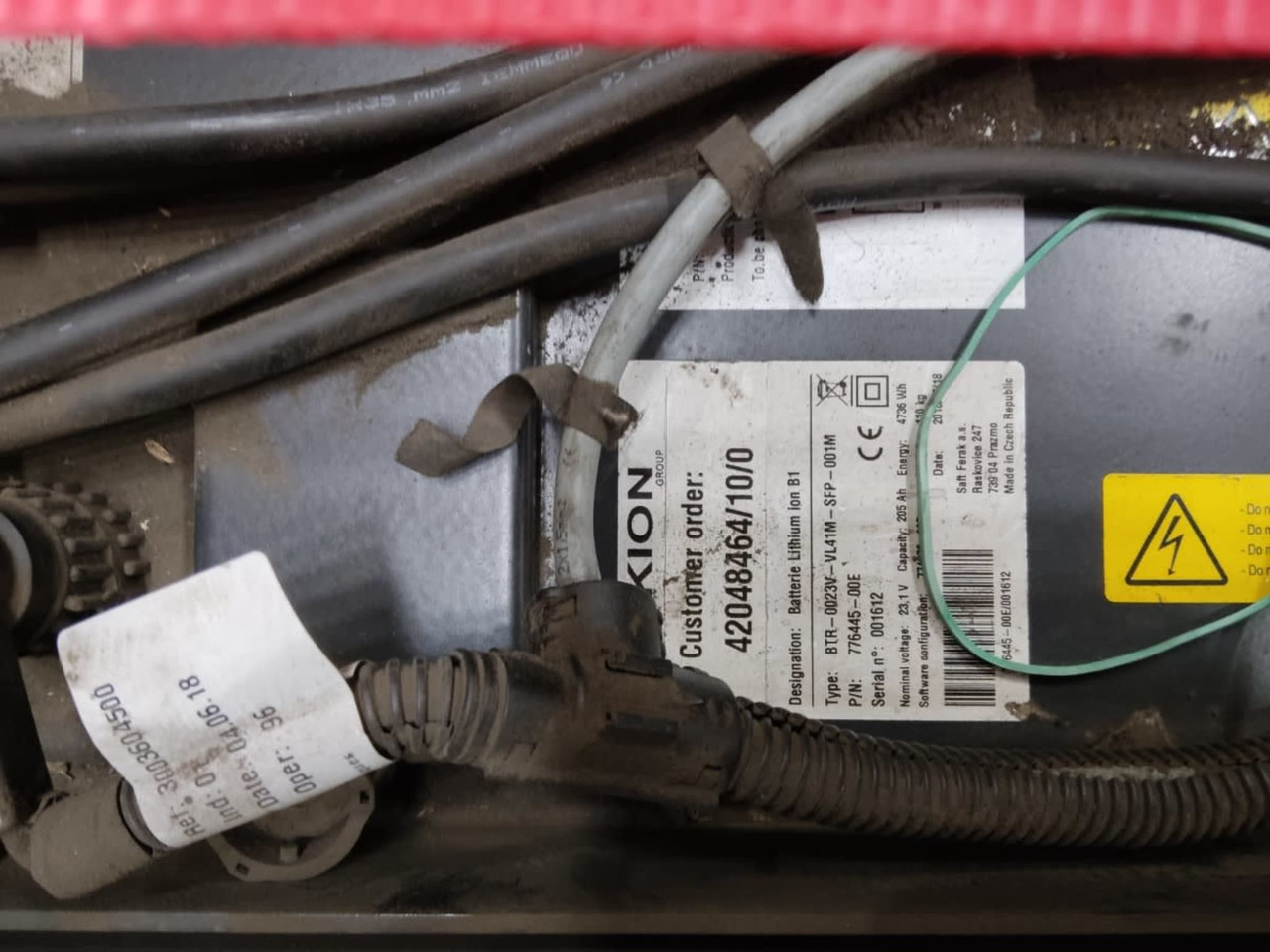 Saft 24V 205Ah/LiIon - Battery for Material handling equipment: picture 2 Saft 24V 205Ah/LiIon - Battery for Material handling equipment: picture 2