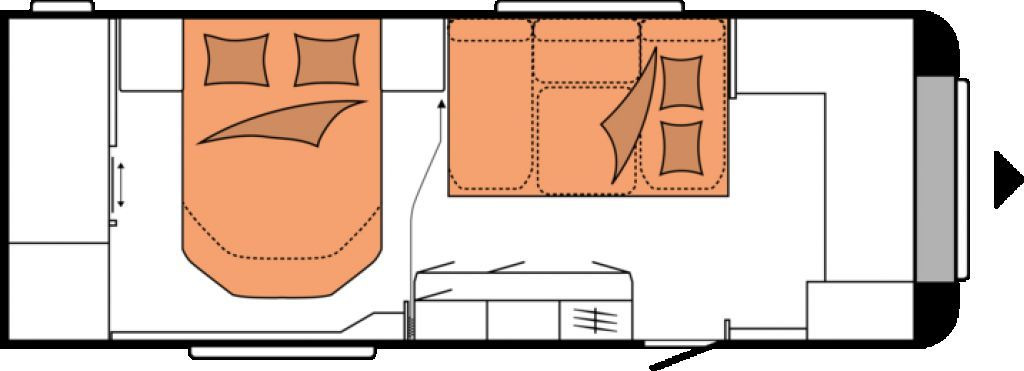 Hobby Maxia 660 WQM Klima Markise 2200kg - Caravan: picture 3 Hobby Maxia 660 WQM Klima Markise 2200kg - Caravan: picture 3