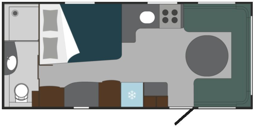 Polar Blueline 590 BFW WINTERFEST MODELL 2025 - Caravan: picture 2 Polar Blueline 590 BFW WINTERFEST MODELL 2025 - Caravan: picture 2