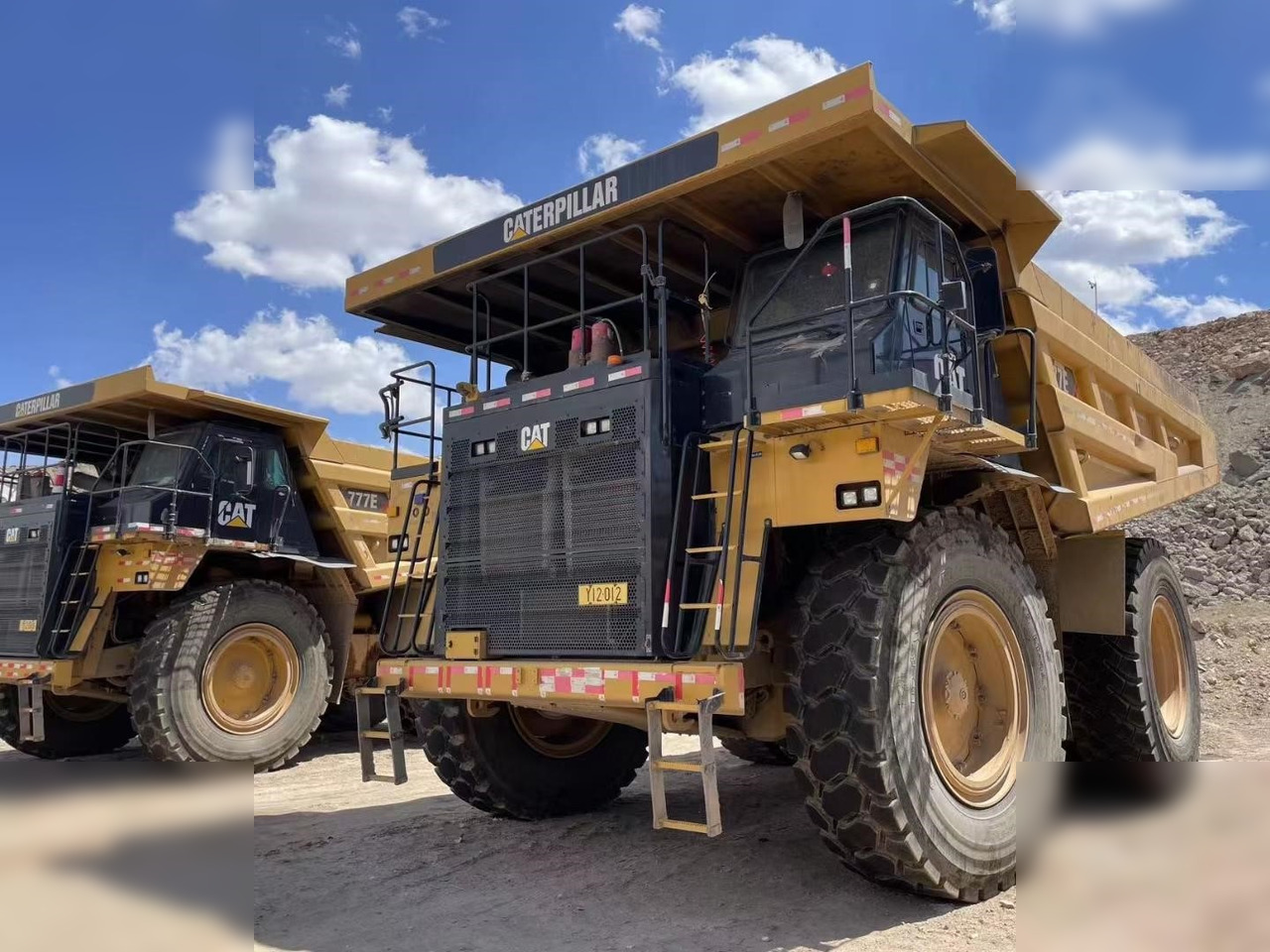 2018 CATERPILLAR 777E - Rigid dumper/ Rock truck: picture 2 2018 CATERPILLAR 777E - Rigid dumper/ Rock truck: picture 2