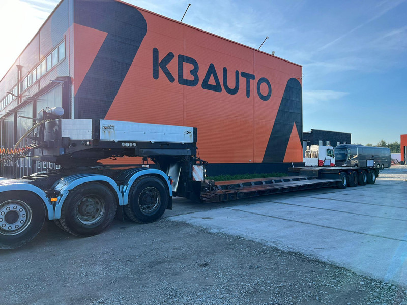 Goldhofer STZ-VL4 Extendable / All axles hydraulically forced steered - Low loader semi-trailer: picture 1 Goldhofer STZ-VL4 Extendable / All axles hydraulically forced steered - Low loader semi-trailer: picture 1