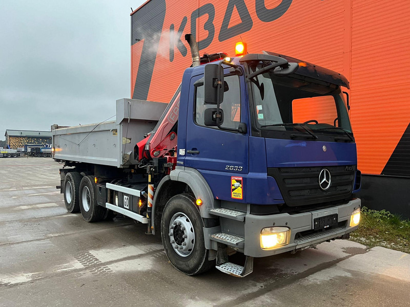 Mercedes-Benz Axor 2633 6x4 FASSI F110AK22 / BOX L=5040 mm - Tipper, Crane truck: picture 4 Mercedes-Benz Axor 2633 6x4 FASSI F110AK22 / BOX L=5040 mm - Tipper, Crane truck: picture 4