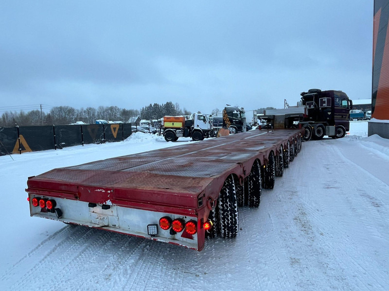 Nooteboom MCO-92VV 8 AXLES - 5 STEERED / HYRDAULIC SUSPENSION - Low loader semi-trailer: picture 5 Nooteboom MCO-92VV 8 AXLES - 5 STEERED / HYRDAULIC SUSPENSION - Low loader semi-trailer: picture 5