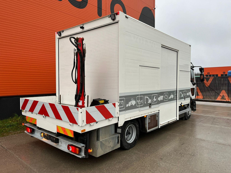 Renault D12 4x2 WORKSHOP ON WHEELS / FASSI M30A.13 / BOX L=4459 mm - Dropside/ Flatbed truck, Crane truck: picture 5 Renault D12 4x2 WORKSHOP ON WHEELS / FASSI M30A.13 / BOX L=4459 mm - Dropside/ Flatbed truck, Crane truck: picture 5