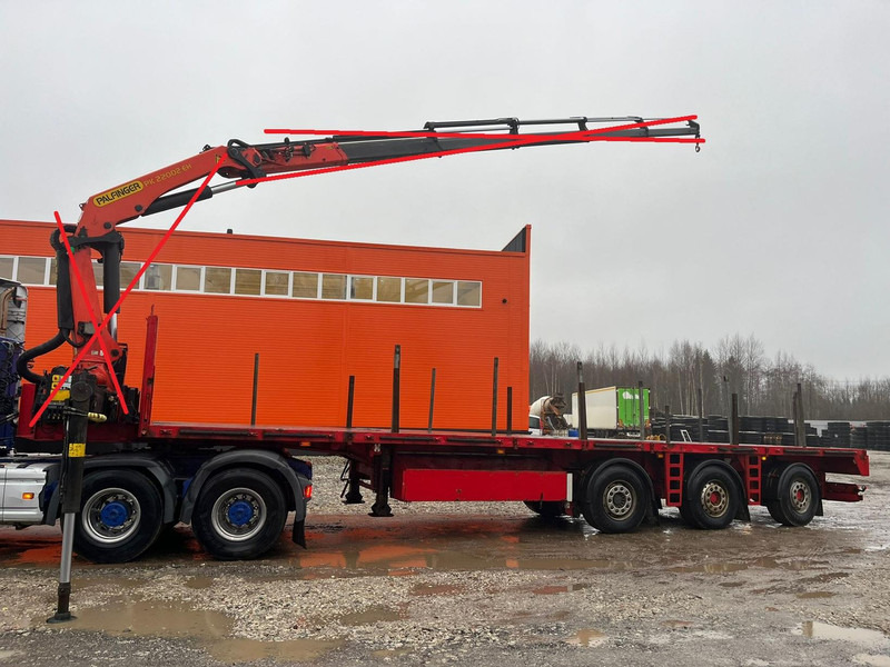 Renders ROC WITHOUT CRANE ! / PLATFORM 12000 mm - Dropside/ Flatbed semi-trailer: picture 1 Renders ROC WITHOUT CRANE ! / PLATFORM 12000 mm - Dropside/ Flatbed semi-trailer: picture 1