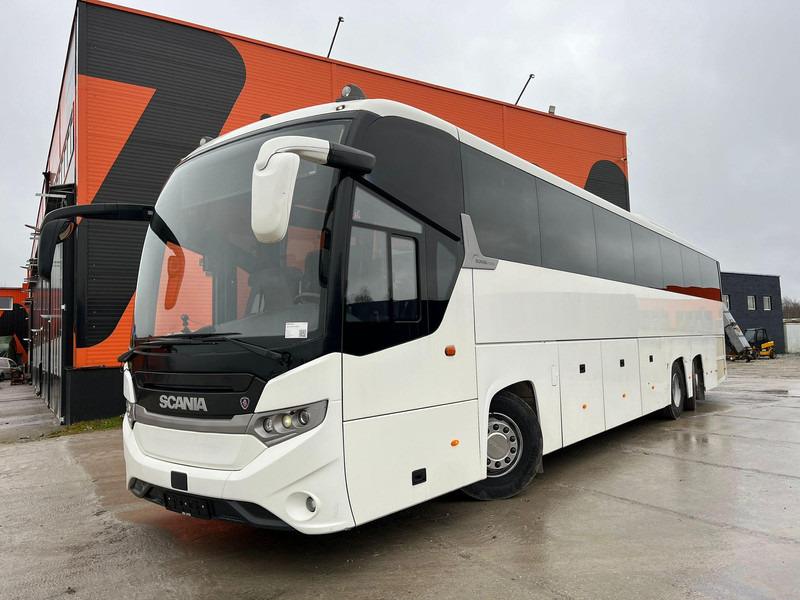 Scania K 450 6x2*4 Interlink 55 SEATS / AC / AUXILIARY HEATING / WHEELCHAIR LIFT / WC - Suburban bus: picture 3 Scania K 450 6x2*4 Interlink 55 SEATS / AC / AUXILIARY HEATING / WHEELCHAIR LIFT / WC - Suburban bus: picture 3