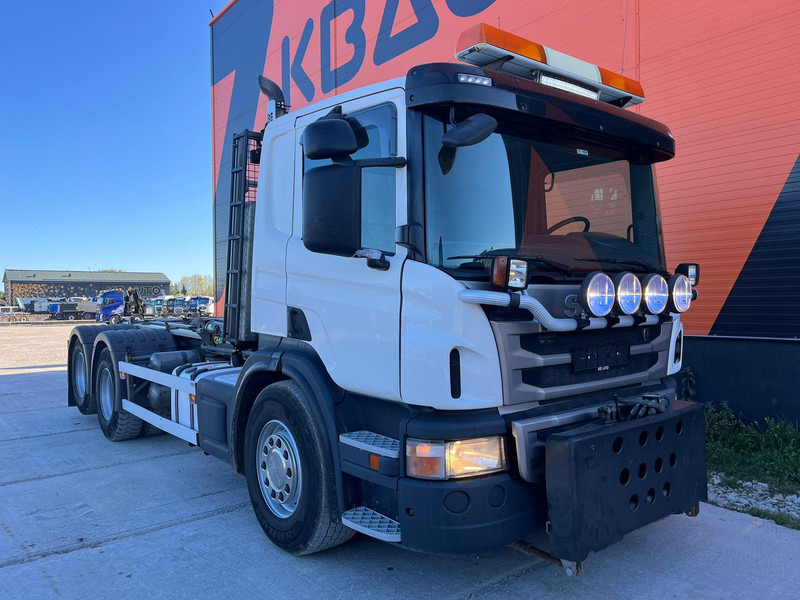 Scania P 400 6x2 JOAB L 20 ton / L=5200 mm / SNOW PLOW EQUIPMENT - Hook lift truck: picture 4 Scania P 400 6x2 JOAB L 20 ton / L=5200 mm / SNOW PLOW EQUIPMENT - Hook lift truck: picture 4