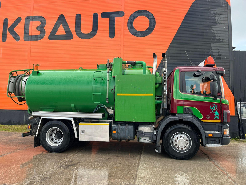 Scania P 94 4x2 TANK 9000 I + 1200 l / VACUUM Jurop PR150 / PRESSURE Pratissoli 150 bar / 102 l/min - Vacuum truck: picture 5 Scania P 94 4x2 TANK 9000 I + 1200 l / VACUUM Jurop PR150 / PRESSURE Pratissoli 150 bar / 102 l/min - Vacuum truck: picture 5