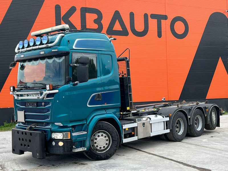Scania R 580 8x4*4 JOAB L 24 ton / L=5750 mm - Hook lift truck: picture 1 Scania R 580 8x4*4 JOAB L 24 ton / L=5750 mm - Hook lift truck: picture 1