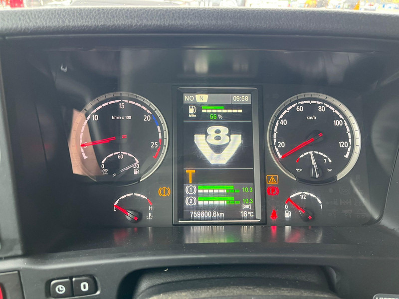 Timber truck, Crane truck for transportation of timber Scania R 730 6x4 RETARDER / BIG AXLES: picture 18