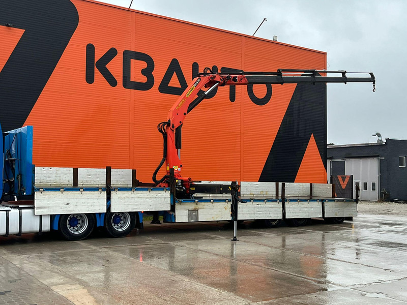 Tyllis Jumbo 3JPA PALFINGER PK23500 / PLATFORM L=9069 mm + 4419 mm - Dropside/ Flatbed semi-trailer: picture 1 Tyllis Jumbo 3JPA PALFINGER PK23500 / PLATFORM L=9069 mm + 4419 mm - Dropside/ Flatbed semi-trailer: picture 1