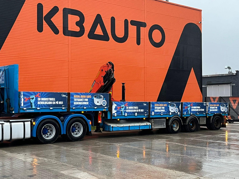 Tyllis Jumbo 3JPA PALFINGER PK23500 / PLATFORM L=9069 mm + 4419 mm - Dropside/ Flatbed semi-trailer: picture 2 Tyllis Jumbo 3JPA PALFINGER PK23500 / PLATFORM L=9069 mm + 4419 mm - Dropside/ Flatbed semi-trailer: picture 2