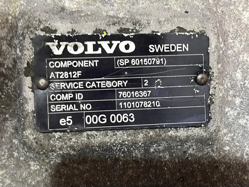 Gearbox for Truck Volvo AT2812F 60150791 LOW MILEAGE: picture 6